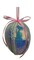 6'' Iridescent Sequin Pearl Egg Ornament - Elegant Easter Hanging Decor-63730IRDS